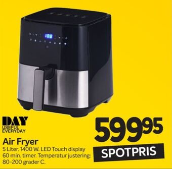Din Isenkræmmer Day useful every day airfryer tilbud