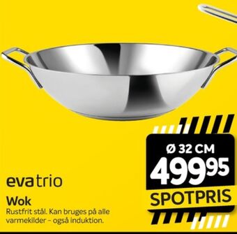 Din Isenkræmmer Eva trio wok tilbud