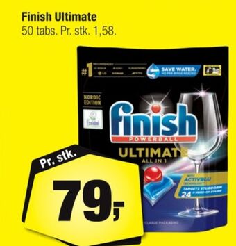 Calle Finish maskinopvask-tabs tilbud