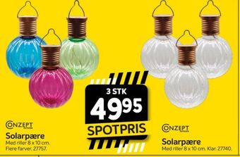 Din Isenkræmmer Conzept solcellelampe tilbud