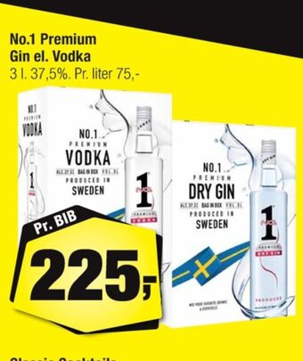 Calle No. 1 premium vodka tilbud