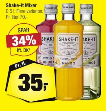 Calle Shake-it drinkmix tilbud