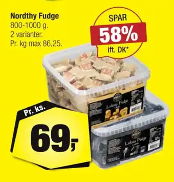 Calle Nordthy fudge lakrids tilbud