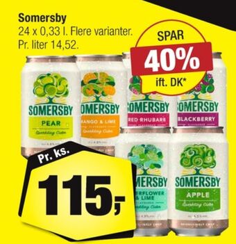 Calle Somersby cider tilbud