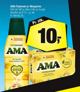 Calle Ama margarine-fast tilbud