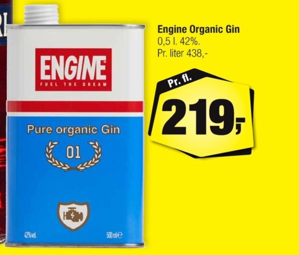 Engine fuel the dream gin tilbud hos Calle