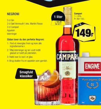 Calle Campari bitter tilbud