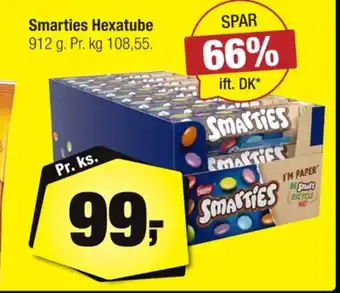 Calle Smarties chokoladepastiller tilbud