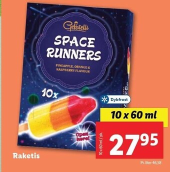 Lidl Raketis tilbud
