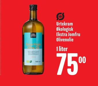Min Købmand Urtekram økologisk ekstra jomfru olivenolie tilbud