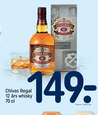 REMA 1000 Chivas regal 12 års whisky tilbud