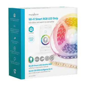 Expert Nedis wifi smart led-strip 5m tilbud