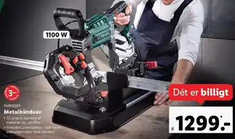 Lidl Parkside metalbåndsav tilbud