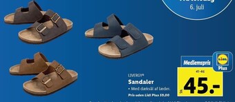Lidl Livergy sandaler tilbud
