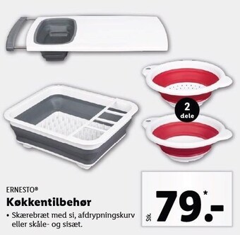 Lidl Ernesto køkkentilbehør tilbud