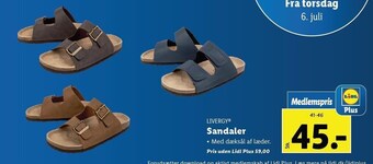 Lidl Sandaler tilbud