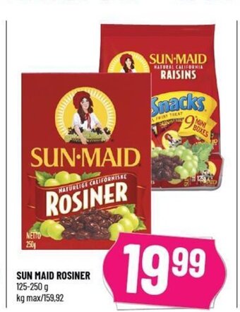Løvbjerg SUN MAID ROSINER tilbud