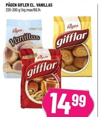 Løvbjerg PÅGEN GIFLER EL. VANILLAS tilbud