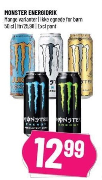 Løvbjerg MONSTER ENERGIDRIK tilbud