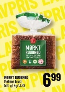 Løvbjerg Mørkt rugbrød tilbud