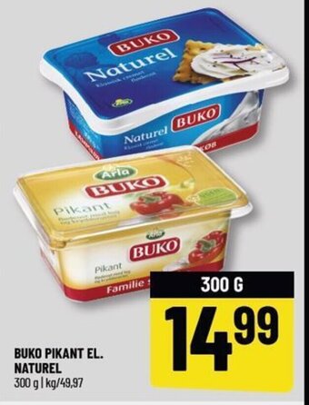 Løvbjerg BUKO PIKANT EL. NATUREL tilbud