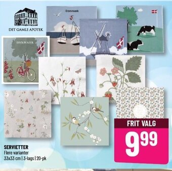 Løvbjerg SERVIETTER tilbud