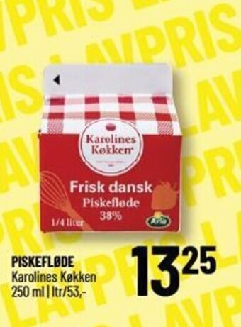 Løvbjerg Piskefløde Karolines Køkken tilbud