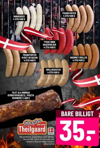 Løvbjerg Theilgaard ringriderpølser tilbud