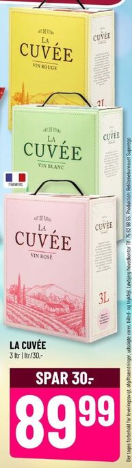 Løvbjerg Ukendt fransk rødvin tilbud