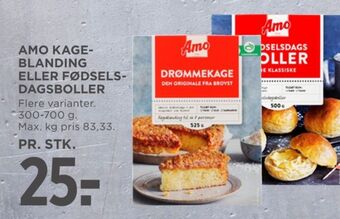 MENY Amo drømmekageblanding tilbud