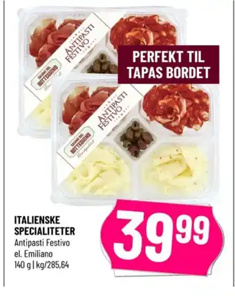 Løvbjerg Emiliano antipasti tilbud
