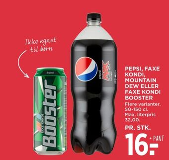 MENY Pepsi max cola tilbud