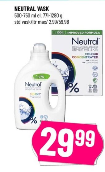 Løvbjerg Neutral vaskemiddel-flydende tilbud