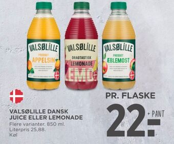 MENY Valsølille appelsinjuice tilbud