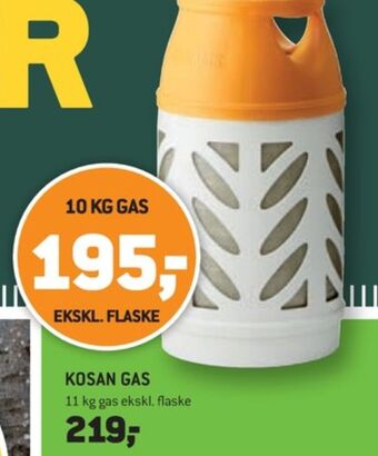 XL-BYG Kosan gasflaske tilbud