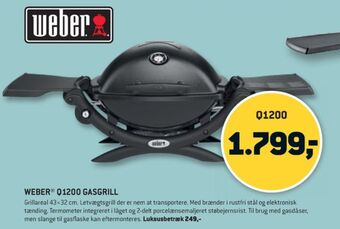 XL-BYG Weber gasgrill tilbud