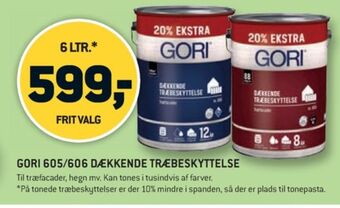 XL-BYG Gori træbeskyttelse tilbud