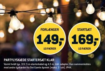 XL-BYG Ukendt lyskæder tilbud
