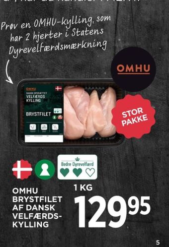 MENY Omhu kyllingebrystfilet tilbud