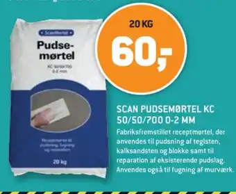 Scanmørtel mørtel