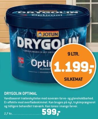 XL-BYG Drygolin træbeskyttelse tilbud
