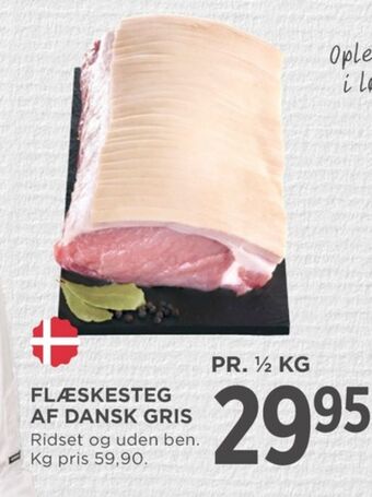 MENY Ukendt flæskesteg tilbud