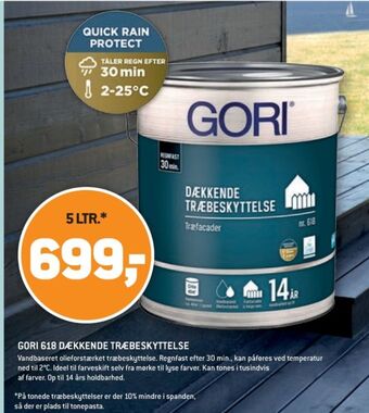 XL-BYG Gori træbeskyttelse tilbud