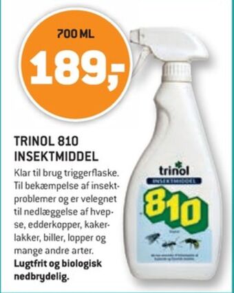 XL-BYG Trinol insektgift tilbud