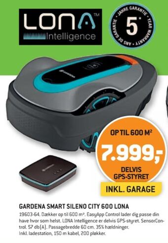 XL-BYG Gardena robotplæneklipper tilbud