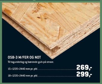 XL-BYG Ukendt osb plade tilbud