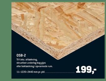 XL-BYG Ukendt osb plade tilbud