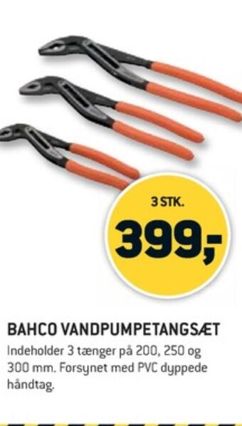 XL-BYG Bahco tangsæt tilbud
