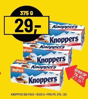 Knoppers big pack