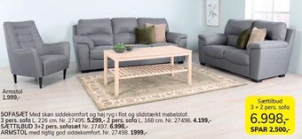 Daells Bolighus Sofasæt tilbud